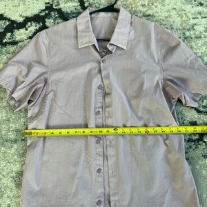LULU LEMON BUTTON DOWN